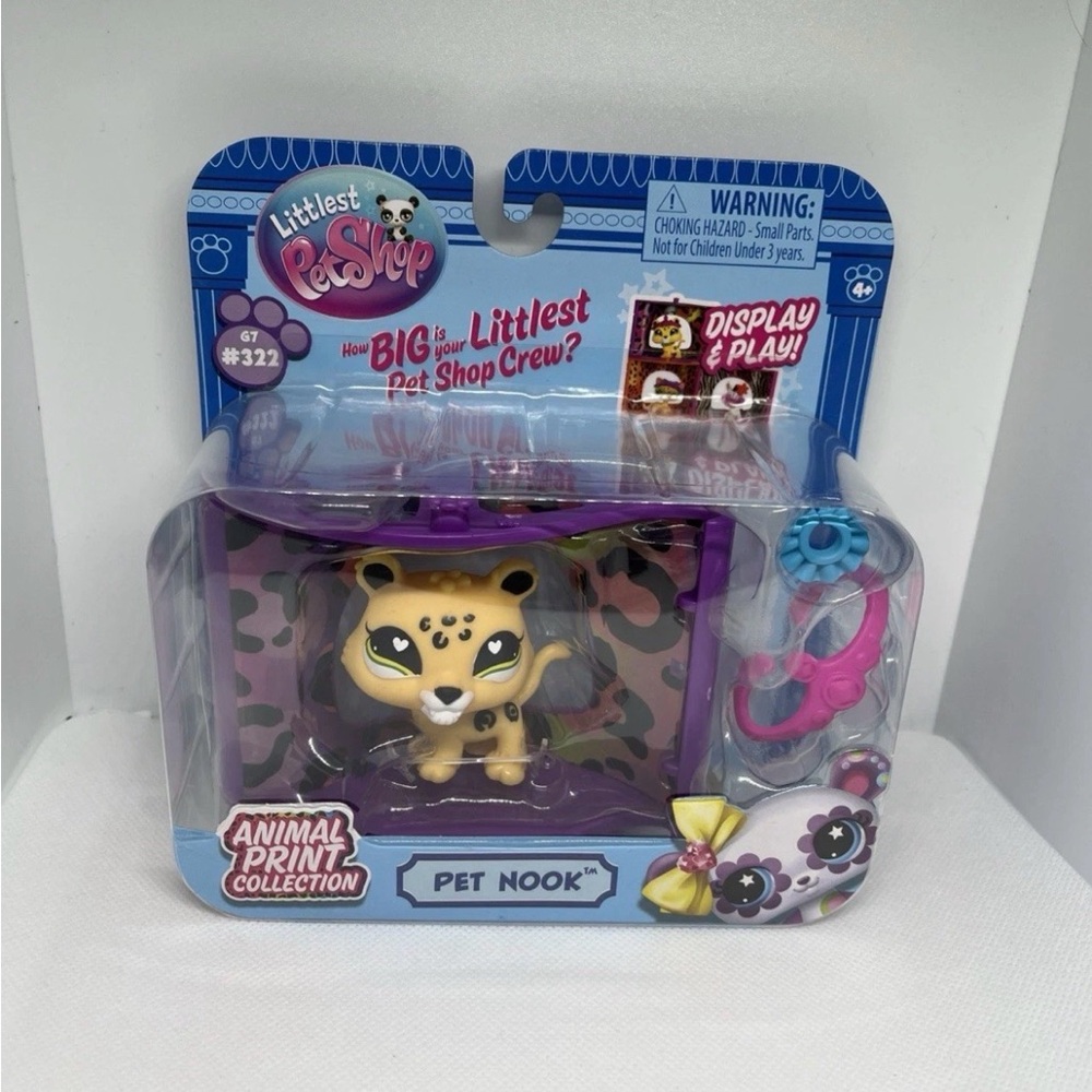 Littlest Pet Shop Pet Nook Animal
Print Jaquar Spot G7 #322